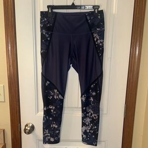 Under Armour Black and Gray Leggings